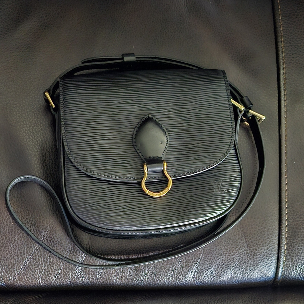 Louis Vuitton LV Saint Cloud Mini Crossbody Bag Epi Leather